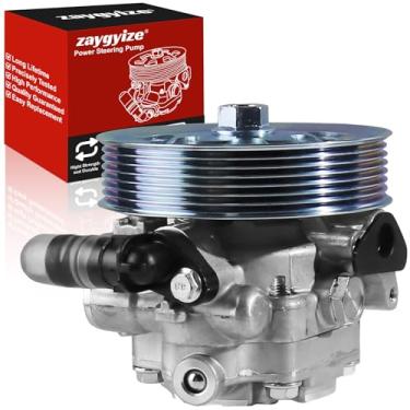 Imagem de Bomba de direção hidráulica 21-5341 com polia serve para Honda Accord EX/LX L4 2.4L 2003 2004 2005 2006 2007 Substituição OEM # 56110-RAA-A01 56100-RAA-A03 56100-RAA-A01 RM 5611 10-PND-003 21-5341 96