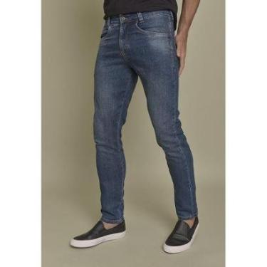 Imagem de Calça Jeans Slim Fit Arqueada Tradicional Dialogo-Masculino
