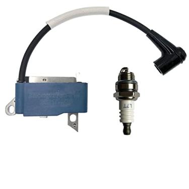 Imagem de HEPENG Id#C10415 A411000312 Bobina De Ignição Para Aparador/Roçadeira Echo/Shindaiwa Srm-280, Srm-280S, Srm-280U Com Vela Ignição, Srm-280T, Substituição A411000311