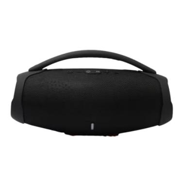 Imagem de Caixa de Som Portátil Bluetooth 5.1, Azul, com Rádio FM, Entrada para Cartão SD e Pen Drive, Bateria de 5 Horas, BOOMBOX3