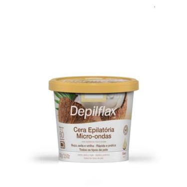 Imagem de Depilflax Cera Depilatória Micro-ondas 100g Coco