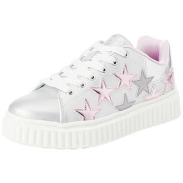Imagem de Skechers Tênis feminino Hi Ridge - Superstardom, Prata/Multi, 16