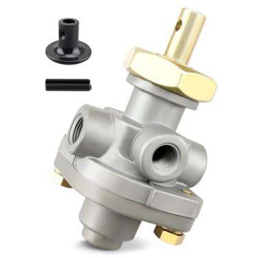 Imagem de Válvula de controle de painel 276567 PP-1 adequada para Bendix 276567, para Haldex KN20021 40PSI 1/20.3 cm Push/Pull Truck e Trailer Dash Air Control para estacionamento, freio de emergência Contol
