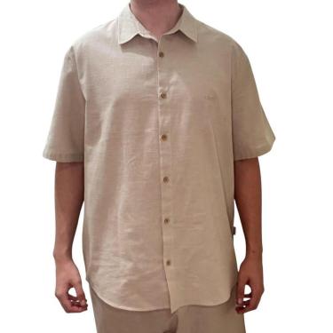 Imagem de Camisa botao linho Manga Curta- Fatal-Masculino