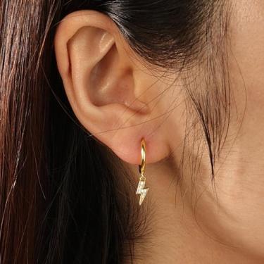 Imagem de Brinco feminino, pulseira de ouro de camada delicada empilhável para mulheres, joias da moda | Presente de festa, banhado a ouro 14K, standard, Latão, Sem pedra preciosa