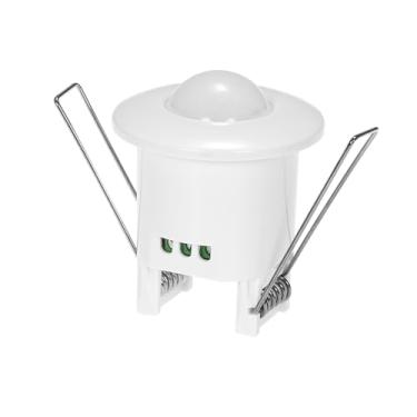 Imagem de Sensor de Movimento com Detecção 360 Graus AC110V-240V Lâmpada Ocupação em teto Recessado Atraso Ajustável