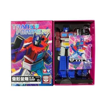 Imagem de Figura De Ação Articulada Optimus Prime Soundwave Transformers Com Múl