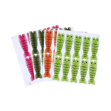 Imagem de Material Realista Para Atado De Moscas Em Forma De Camarão, Folhas Pré