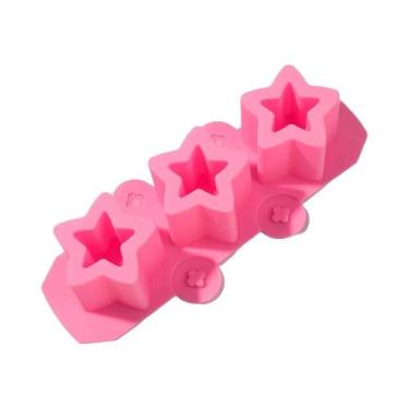 Imagem de Molde De Silicone Para Vaso De Concreto Em Forma De Flor Estrela Com 3