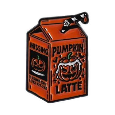 Imagem de Broches De Esmalte Com Tema De Caveira Gótica, Tipo Pirulito, Com Tema