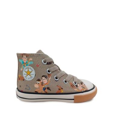 Imagem de Tênis Converse All Star Chuck Taylor Side Zip Toy Story Verde Cargo Vintage Marfim Caramelo CK154700-25