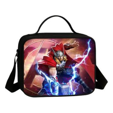 Imagem de Lancheira Termica Escolar Infantil Menino Heroi Martelo Tor - Use Thuc