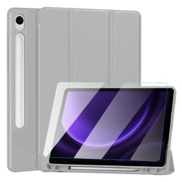 Imagem de Case Tpu Dobrável + Película Para Tab Samsung S9Fe 10.9 X510