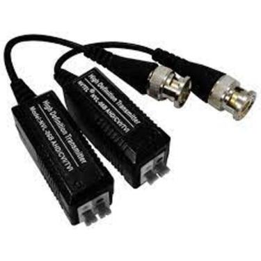 Imagem de 05 Pares Vídeo Balun Para Camera Intelbras Hd Cvi Multi Hd