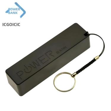 Imagem de Kit DIY De Power Bank USB Preto Com Módulo Carregador De Bateria 18650