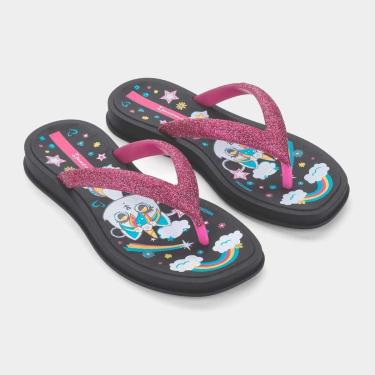 Imagem de Chinelo Menina Grendene 27467 Ipanema Fluffy Shine-Feminino