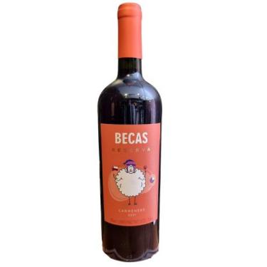 Imagem de Vinho becas reserva carmenere tinto chile