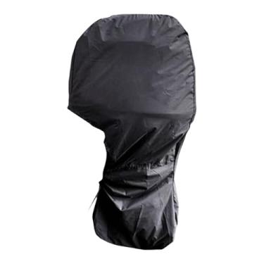 Imagem de Capa de motor de | Capa de motor de elevação de 210D - Compatível com proteção de hélice antidesbotamento Power 15-100 à prova d'água para pintura de pontão de danos à luz do sol e chuva