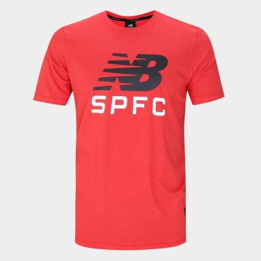 Imagem de Camiseta São Paulo New Balance Masculina-Masculino