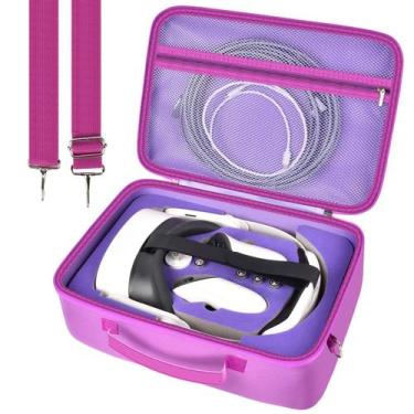 Imagem de Estuche de Transporte Comecase para Oculus Quest 2/3 VR - Morado