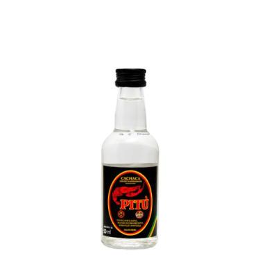 Imagem de Miniatura Cachaça Aguardente Pitú 50ml