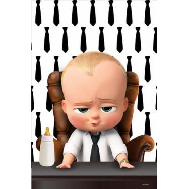 Imagem de Painel Festa Retangular P/ Casado 1,5x2,2 Poderoso Chefinho 2 - Fantas