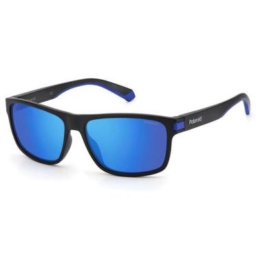 Imagem de Óculos de Sol Polaroid PLD 2121/S 0VK - 58 Preto