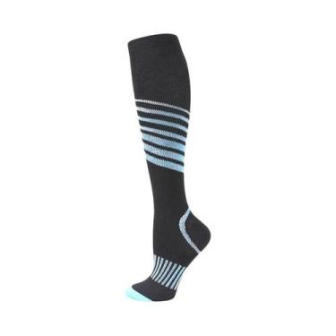 Imagem de Meias De Compressão Pretas Para Homens E Mulheres, Alívio Da Fadiga E 