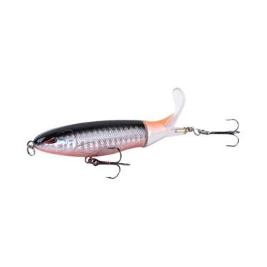 Imagem de Isca De Pesca Goture Whopper Popper Topwater Com Cauda Rotativa, 10cm,