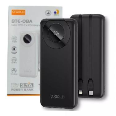 Imagem de Power Bank Turbo A Gold 10.000mah Bte-08a - Preto