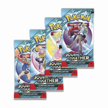 Imagem de Jogo de Cartas Baralho Pokémon Blister Amigos de Jornada Estratégico Colecionável com 6 Unidades Copag
