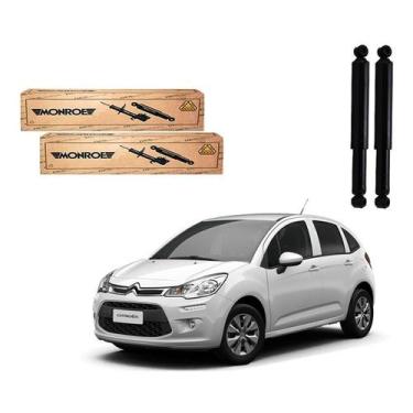 Imagem de Par Amortecedor Traseiro C3 1.5 2013 A 2017 - Monroe