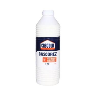Imagem de Cola Líquida Cascola Cascorez Secagem Rápida PVA 1kg - Henkel