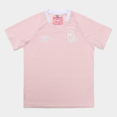 Imagem de Camisa Santos Outubro Rosa 25/26 Torcedor Umbro Masculina-Masculino