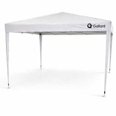 Imagem de Tenda Gazebo Sanfonado Dobrável 3x3m com Mala de Transporte Gallant Branco (GTG03SF01AR...