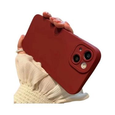 Imagem de Capa De Silicone Fosca Macia Para iPhone 16 15 14 13 12 11 pro Max XR 