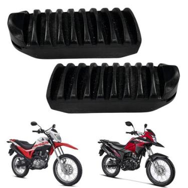 Imagem de Borracha estribo pedaleira dianteira smartfox bros 160 2015-2021 / xre