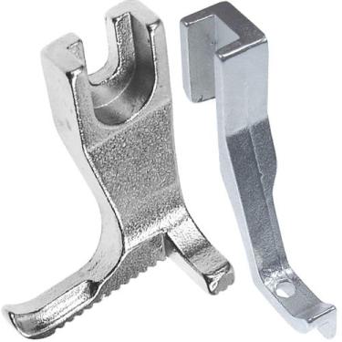 Imagem de Calcador Costura Reta Transporte Duplo Guia Fixo 3/32 2,4mm - Evolvere