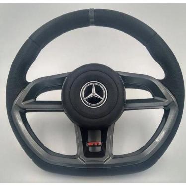 Imagem de Volante Esportivo Gti Grafite Caminhão Mercedes MB 1620 e 710 - FF vol