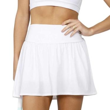 Imagem de Saia Short 18232 Run More tamanho:Gcor:Branco, G, Branco