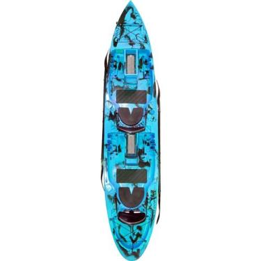 Imagem de Caiaque New Foca STD - Caiaker - Azul Camuflado