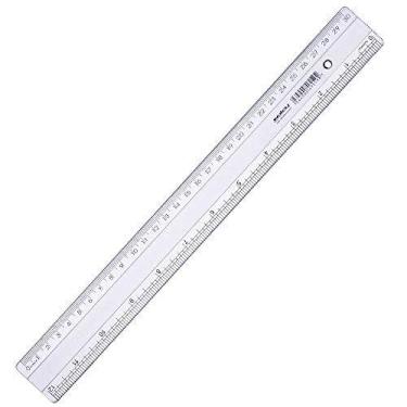 Imagem de Regua Plastica Super Cristal 30Cm. - MAXCRIL