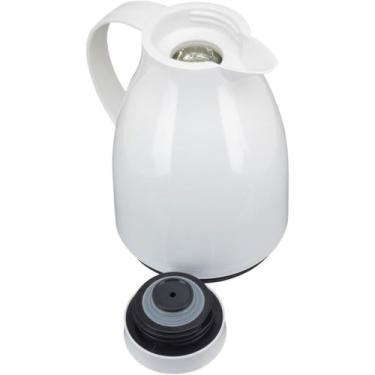 Imagem de Garrafa Térmica Blanc Home&Co 24x18x15cm Plástico Branco 1L para Servi