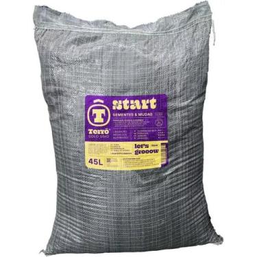 Imagem de Terrô Start Substrato Semente Germinação Mudas Grow Indoor 45 Litros