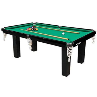 Imagem de Mesa De Sinuca Residencial em MDF em Tecido Verde - Klopf Cód. 1035