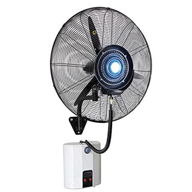 Imagem de Yajun Ventilador de pulverização montado na parede, atomização de temperatura fria, umidificação, função silenciosa com tanque de água