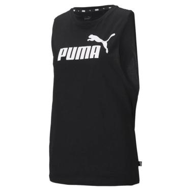 Imagem de Regata Puma Cavada Essentials Logo Feminina 586864-01