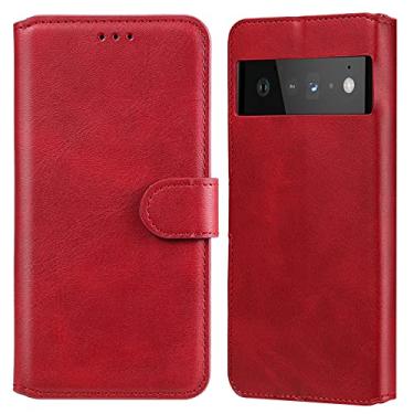 Imagem de Classic Texture PU + TPU Horizontal Flip Leather Case with Holder & Card Slots & Wallet For Google Pixel 6 Pro