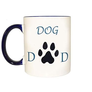 Imagem de Caneca de cachorro, copo de café, caneca divertida, caneca de cerâmica, xícara de chá, caneca fofa, caneca branca, eu te amo