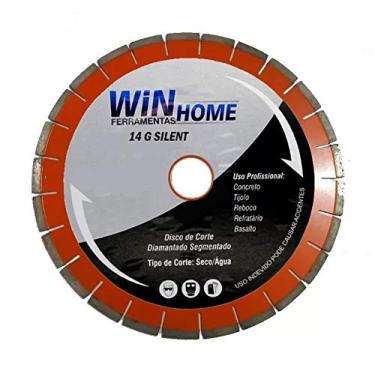 Imagem de Disco Corte Diamantado 350mm Marmore Granito 14 Polegadas